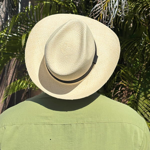 Sombrero Artesanal Modelo Pachuco Palma Jipijapa Hecho A Mano Para Hombre y Mujer