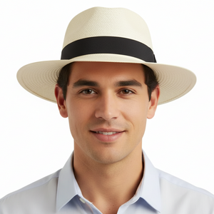 Sombrero Modelo Clásico Americano Palma Jipijapa Hecho A Mano Para Hombre y Mujer