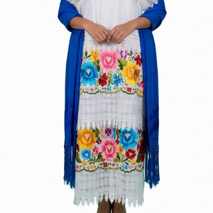Terno Yucateco Bordado Multicolor para Mujer (sobrepedido)