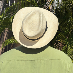 Sombrero Artesanal Modelo Pachuco Palma Jipijapa Hecho A Mano Para Hombre y Mujer