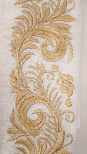 Guayabera Yucateca Blanca Lino Modelo Branch Manga Larga