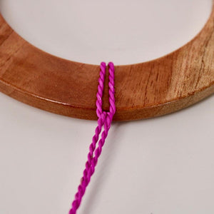 Abanico Rosa Mexicano Palma Jipijapa A Mano Madera Cedro - Teya Artesanal